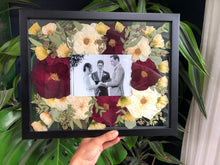Load image into Gallery viewer, Custom Floral Preservation, Framed Pressed Flowers, Wedding Flowers Keepsake
