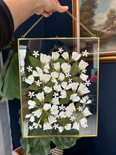 Load image into Gallery viewer, Golden 11"x14" Rectangular Frame Custom Floral Preservation