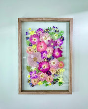 Load image into Gallery viewer, Custom Floral Preservation, Framed Pressed Flowers, Wedding Flowers Keepsake