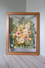 Load image into Gallery viewer, Custom Floral Preservation, Framed Pressed Flowers, Wedding Flowers Keepsake