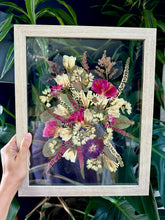 Load image into Gallery viewer, Light Oak 11"x14" Rectangular Frame Custom Floral Preservation