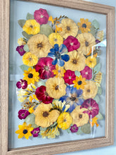 Load image into Gallery viewer, Custom Floral Preservation, Framed Pressed Flowers, Wedding Flowers Keepsake