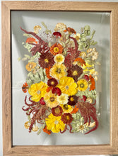 Load image into Gallery viewer, Custom Floral Preservation, Framed Pressed Flowers, Wedding Flowers Keepsake