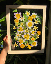 Load image into Gallery viewer, Custom Floral Preservation, Framed Pressed Flowers, Wedding Flowers Keepsake