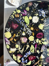 Load image into Gallery viewer, 24" round resin side table/ tray Custom Floral Preservation