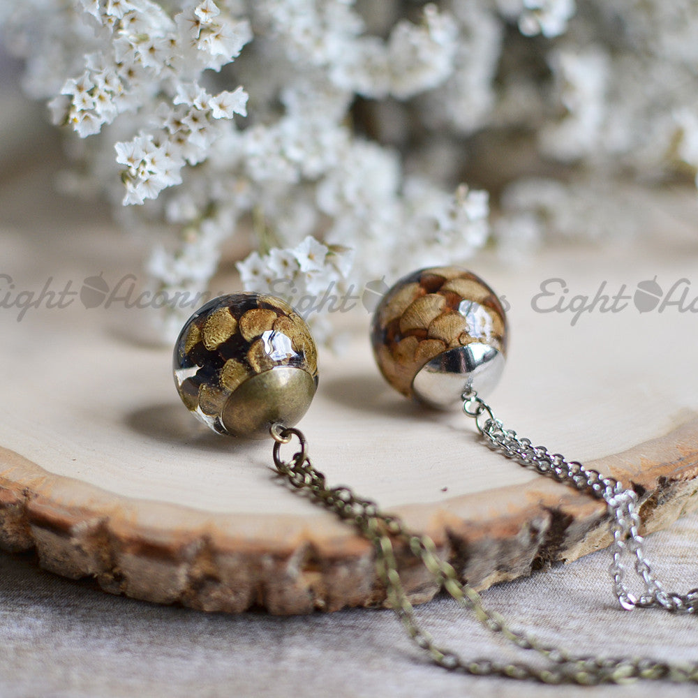 Seashell necklace / Handmade jewelry – Eight Acorns Floral Preservation