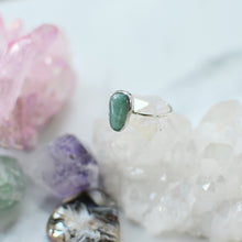 Load image into Gallery viewer, Green Aventurine silver ring