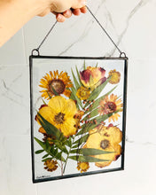 Load image into Gallery viewer, Custom Floral Preservation, Framed Pressed Flowers, Wedding Flowers Keepsake