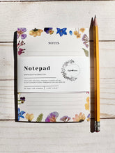 Load image into Gallery viewer, Notes Floral Notepad