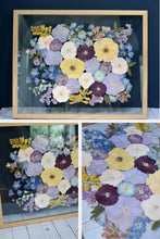 Load image into Gallery viewer, Light Oak 16&quot;x20&quot; Rectangular Frame Custom Floral Preservation