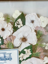 Load image into Gallery viewer, Walnut 16"x20" Rectangular Frame Custom Floral Preservation