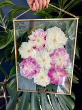 Load image into Gallery viewer, Golden 11&quot;x14&quot; Rectangular Frame Custom Floral Preservation