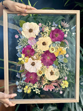Load image into Gallery viewer, Light Oak 16&quot;x20&quot; Rectangular Frame Custom Floral Preservation