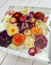 Load image into Gallery viewer, Custom Floral Resin Slabs - Bridal Bouquets, Memorial Flowers, dried flower preservation
