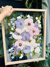 Load image into Gallery viewer, Light Oak 16&quot;x20&quot; Rectangular Frame Custom Floral Preservation