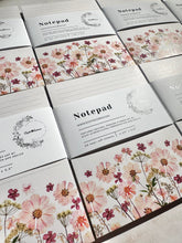 Load image into Gallery viewer, Pink Cosmos Floral Notepad