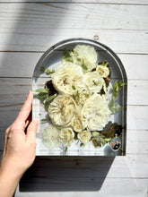 Load image into Gallery viewer, Custom Floral Resin Slabs - Bridal Bouquets, Memorial Flowers, dried flower preservation