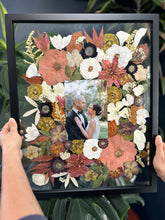 Load image into Gallery viewer, Black 16&quot;x20&quot; Rectangular Frame Custom Floral Preservation