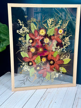 Load image into Gallery viewer, Light Oak 16"x20" Rectangular Frame Custom Floral Preservation