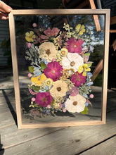 Load image into Gallery viewer, Light Oak 16&quot;x20&quot; Rectangular Frame Custom Floral Preservation