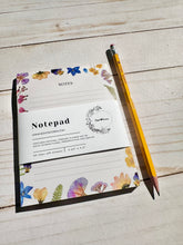 Load image into Gallery viewer, Notes Floral Notepad