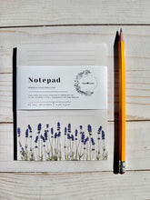 Load image into Gallery viewer, Lavender Floral Notepad
