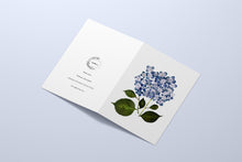 Load image into Gallery viewer, Baby Blue Bliss Greeting Card Set - 8 cards