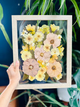 Load image into Gallery viewer, Custom Floral Preservation, Framed Pressed Flowers, Wedding Flowers Keepsake