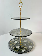 Load image into Gallery viewer, 3 Tier Resin Stand -custom dessert tray
