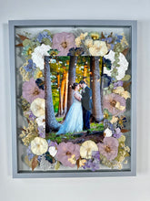 Load image into Gallery viewer, Light Gray 16&quot;x20&quot; Rectangular Frame Custom Floral Preservation