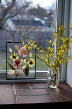 Load image into Gallery viewer, 8"x10" Metal Frame Custom Floral Preservation, Framed Pressed Flowers