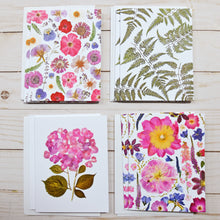 Load image into Gallery viewer, July Blooms Greeting Card Set - 8 cards