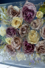 Load image into Gallery viewer, Custom Floral Resin Slabs - Bridal Bouquets, Memorial Flowers, dried flower preservation