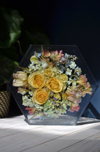 Load image into Gallery viewer, Custom Floral Resin Slabs - Bridal Bouquets, Memorial Flowers, dried flower preservation