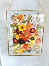 Load image into Gallery viewer, Custom Floral Preservation, Framed Pressed Flowers, Wedding Flowers Keepsake