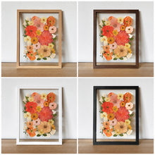Load image into Gallery viewer, 12”x16” Rectangular Frame Custom Floral Preservation - Floating style