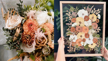 Load image into Gallery viewer, Light Oak 16&quot;x20&quot; Rectangular Frame Custom Floral Preservation