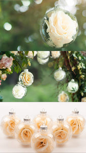 Custom Flower Preservation, Wedding Flower Art home Decor Functional resin and glass pieces