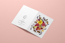 Load image into Gallery viewer, Lavander Anemone - Pressed flower collection card