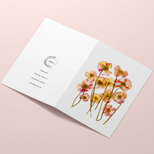 June Blooms Greeting Card Set - 8 cards