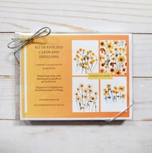 Load image into Gallery viewer, Sunshine Blossom Greeting Card Set - 8 cards