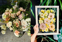 Load image into Gallery viewer, Light Oak 11&quot;x14&quot; Rectangular Frame Custom Floral Preservation