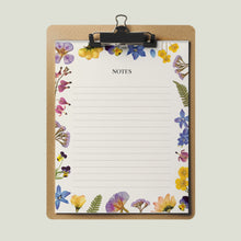 Load image into Gallery viewer, Notes Floral Notepad