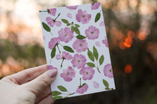 Load image into Gallery viewer, Cherry Blossom  - Pressed flower collection card