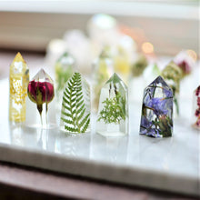 Load image into Gallery viewer, Handmade mini floral crystal - set of 6 psc 