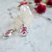 Load image into Gallery viewer, Red Caspia teardrop pendant