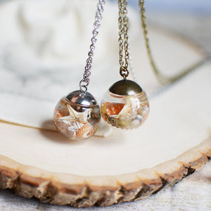 Seashell necklace / Handmade jewelry