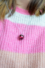 Load image into Gallery viewer, Real Rosebud 2 cm sphere pendant