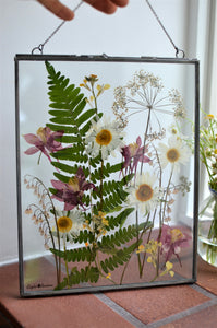 Fern/Daisy - Pressed flower frame