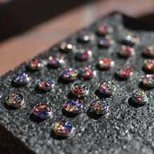 Load image into Gallery viewer, Confetti mix - glitter studs sterling silver